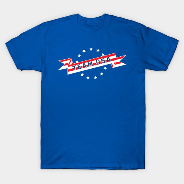 Stars and Stripes Team USA T-Shirt by MAS Design Co